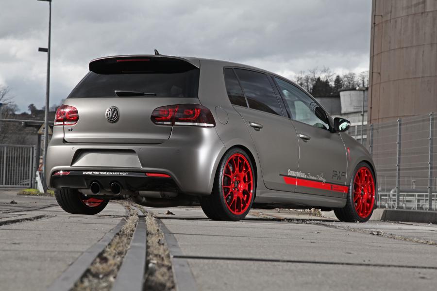  Volkswagen Golf R by Schwabenfolia 2012 года  (фото 9 из 14)